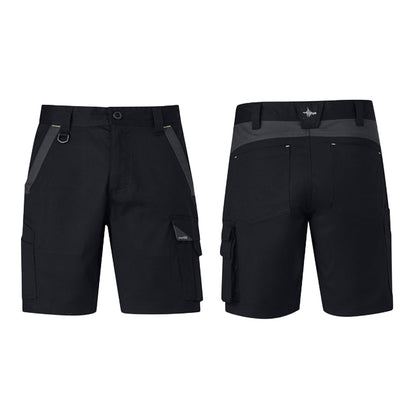 Syzmik Men's Streetworx Tough Shorts ZS550 in Khaki