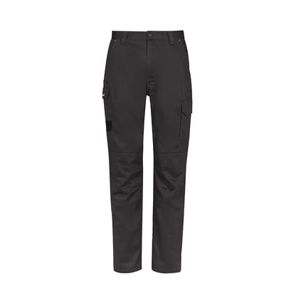 Men's Summer Cargo Pant Regular Fit 100% Cotton 200gsm in Charcoal