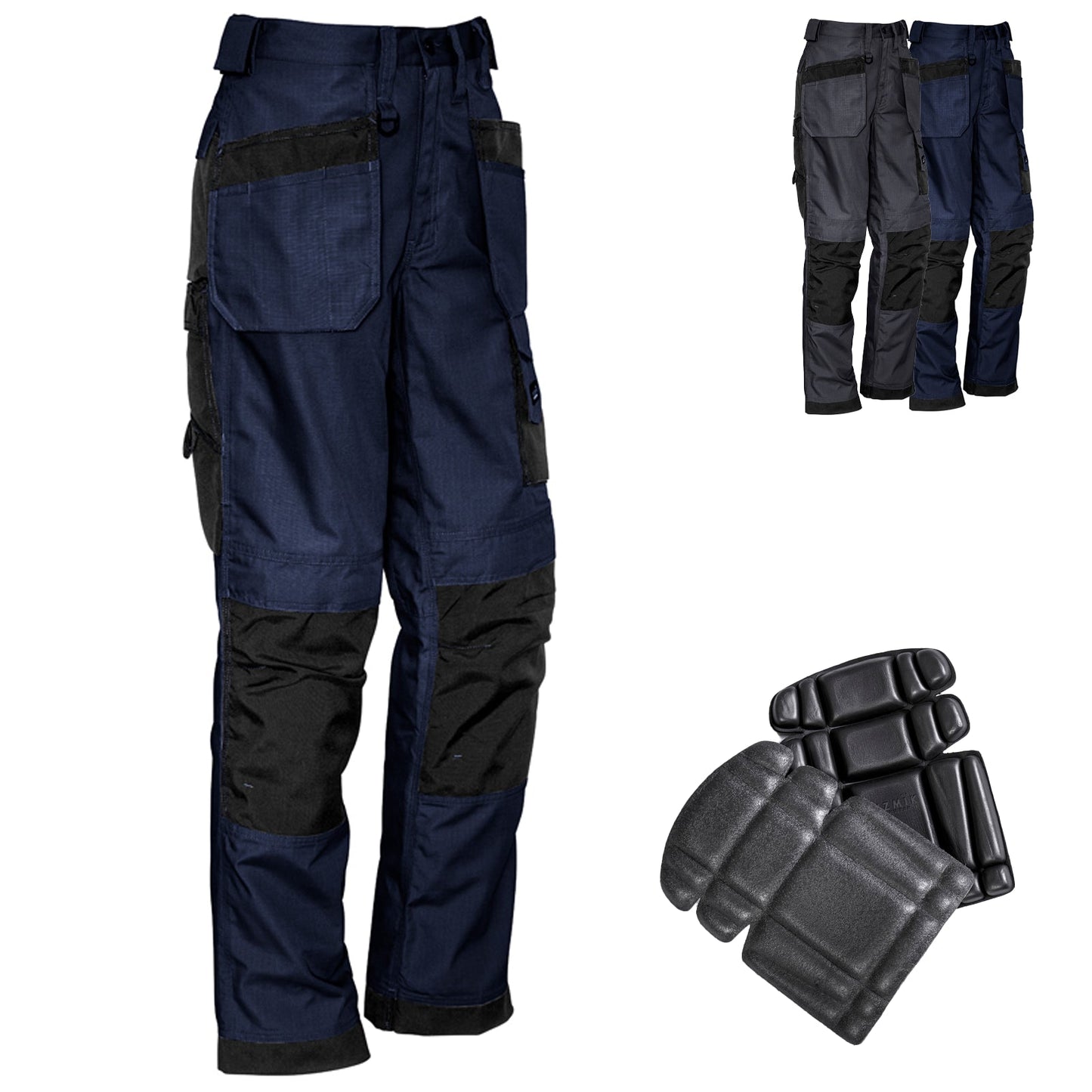 Men's Ultralite Multi - Pocket Tradie Pant ZP509 - SunSafe Australia