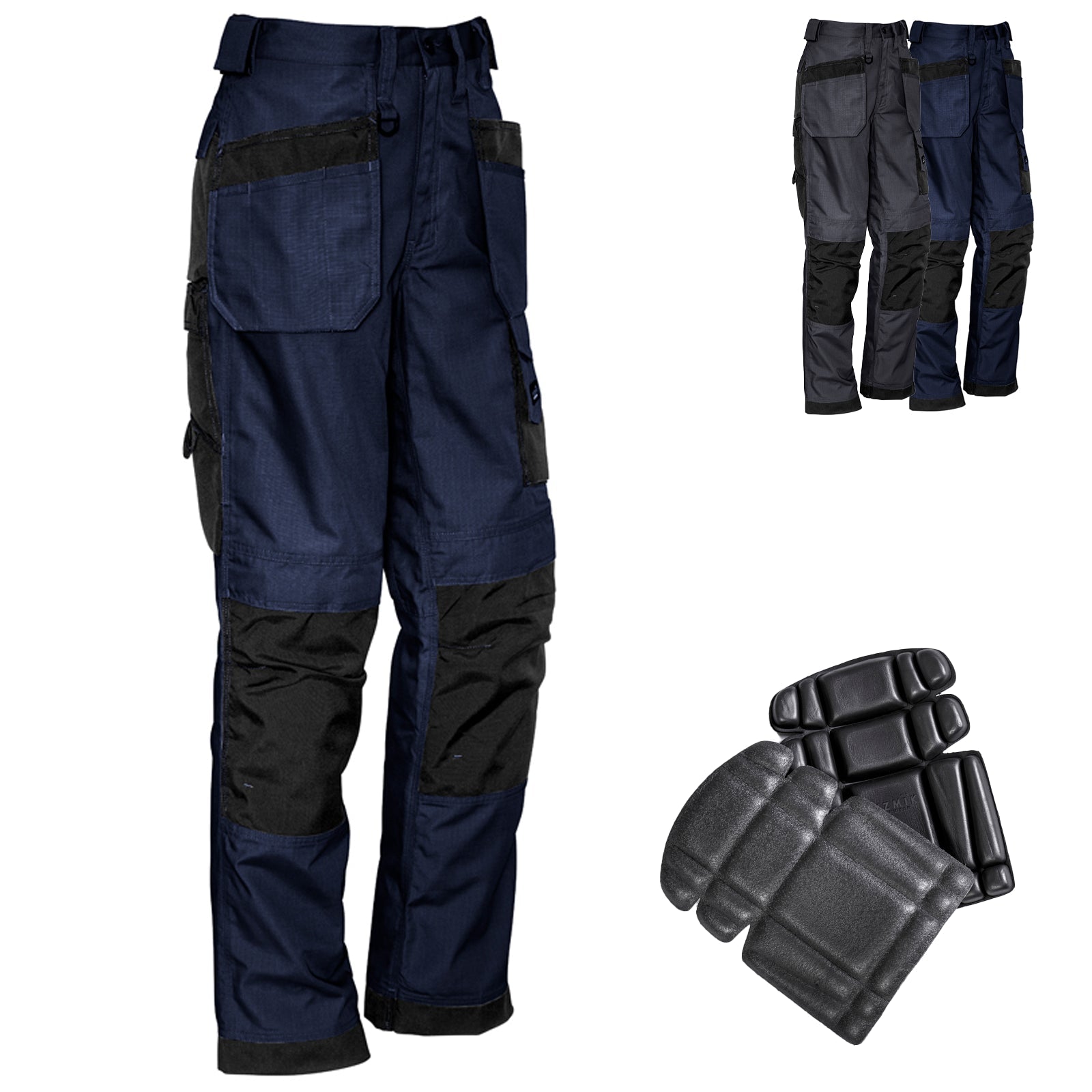 Men's Ultralite Multi - Pocket Tradie Pant ZP509 - SunSafe Australia