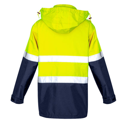 Men’s Ultralite Waterproof Jacket – Seam Sealed 10,000mm Hi - Vis Rain Jacket - SunSafe Australia