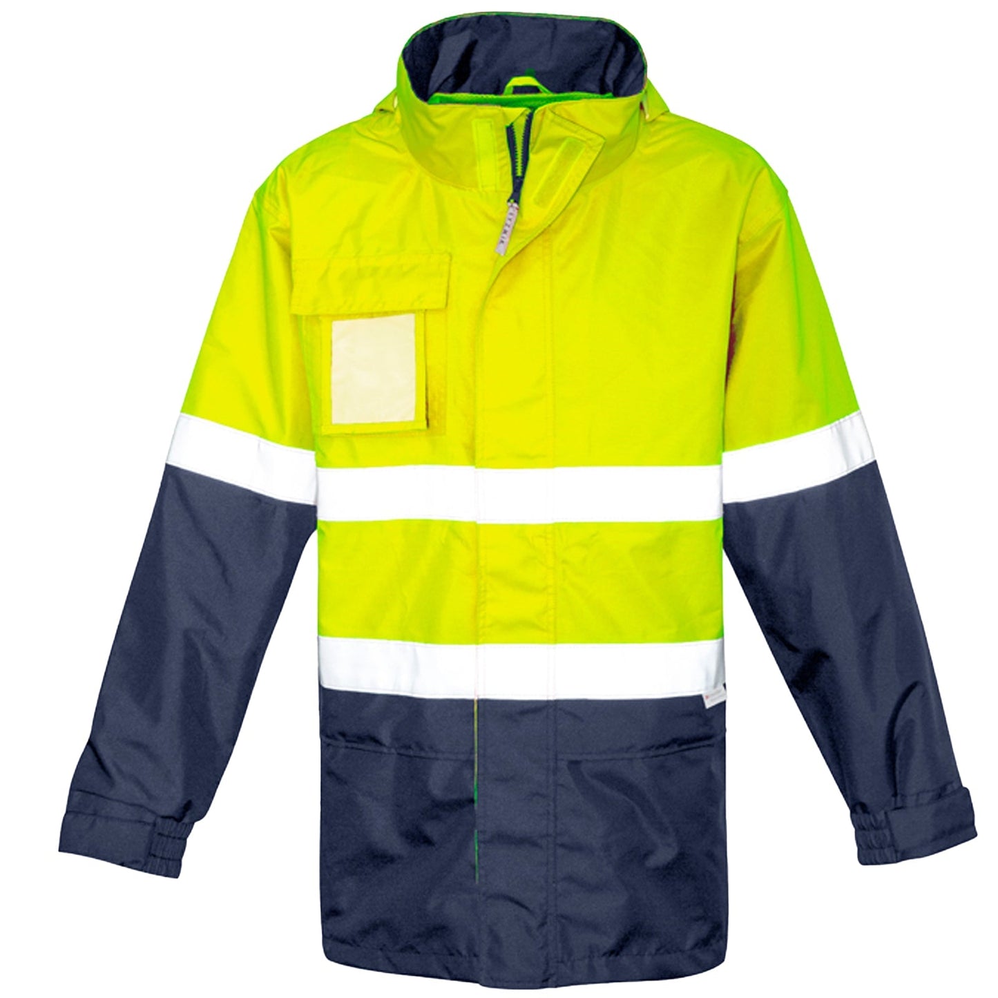 Men’s Ultralite Waterproof Jacket – Seam Sealed 10,000mm Hi - Vis Rain Jacket - SunSafe Australia