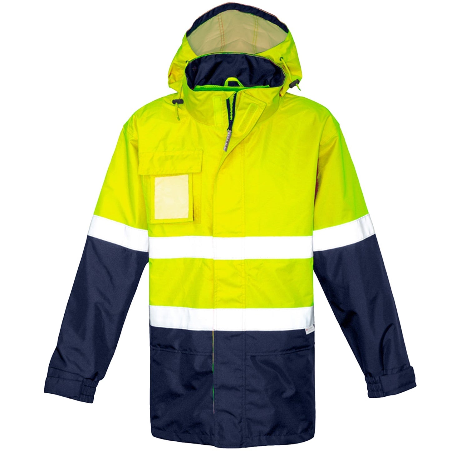 Men’s Ultralite Waterproof Jacket – Seam Sealed 10,000mm Hi - Vis Rain Jacket - SunSafe Australia