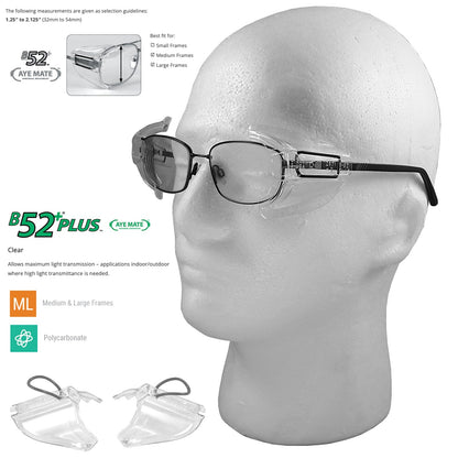 Multi Fit Side Shields for Glasses Australia - SunSafe Australia
