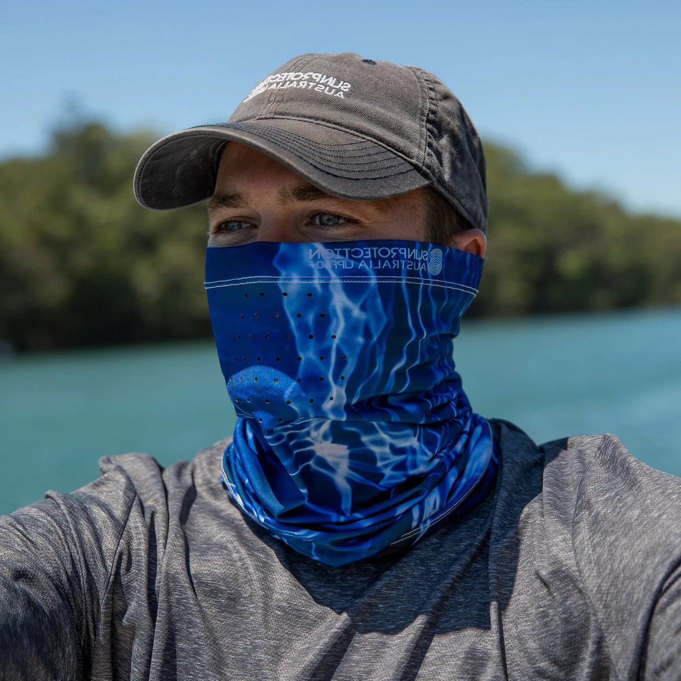 Neck Gaiter UPF 50+ Sun Protection Australia - SunSafe Australia