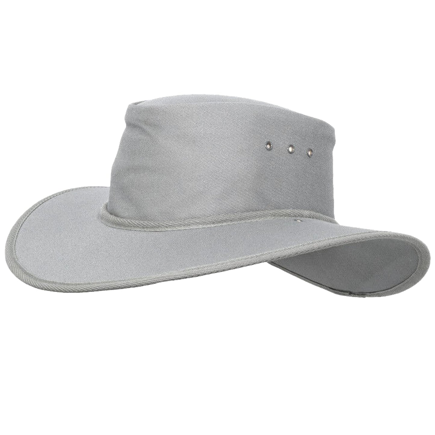 Newcastle Hats Nullarbor Hat Standard UPF 50+ Silver Grey Medium (56 - 57cm) - SunSafe Australia