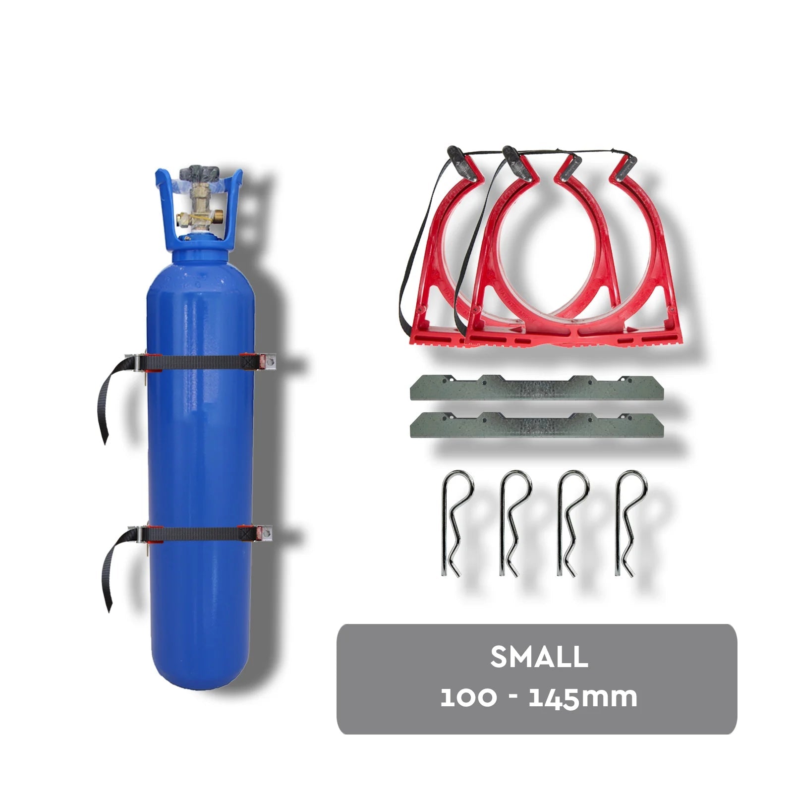 Small Gas Cylinder Restraint Holder BOTTLECHOCK - SunSafe Australia