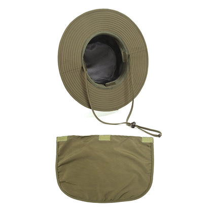 Spinifex Outdoor Sun Hat with Removable Neck Flap - SunSafe Australia
