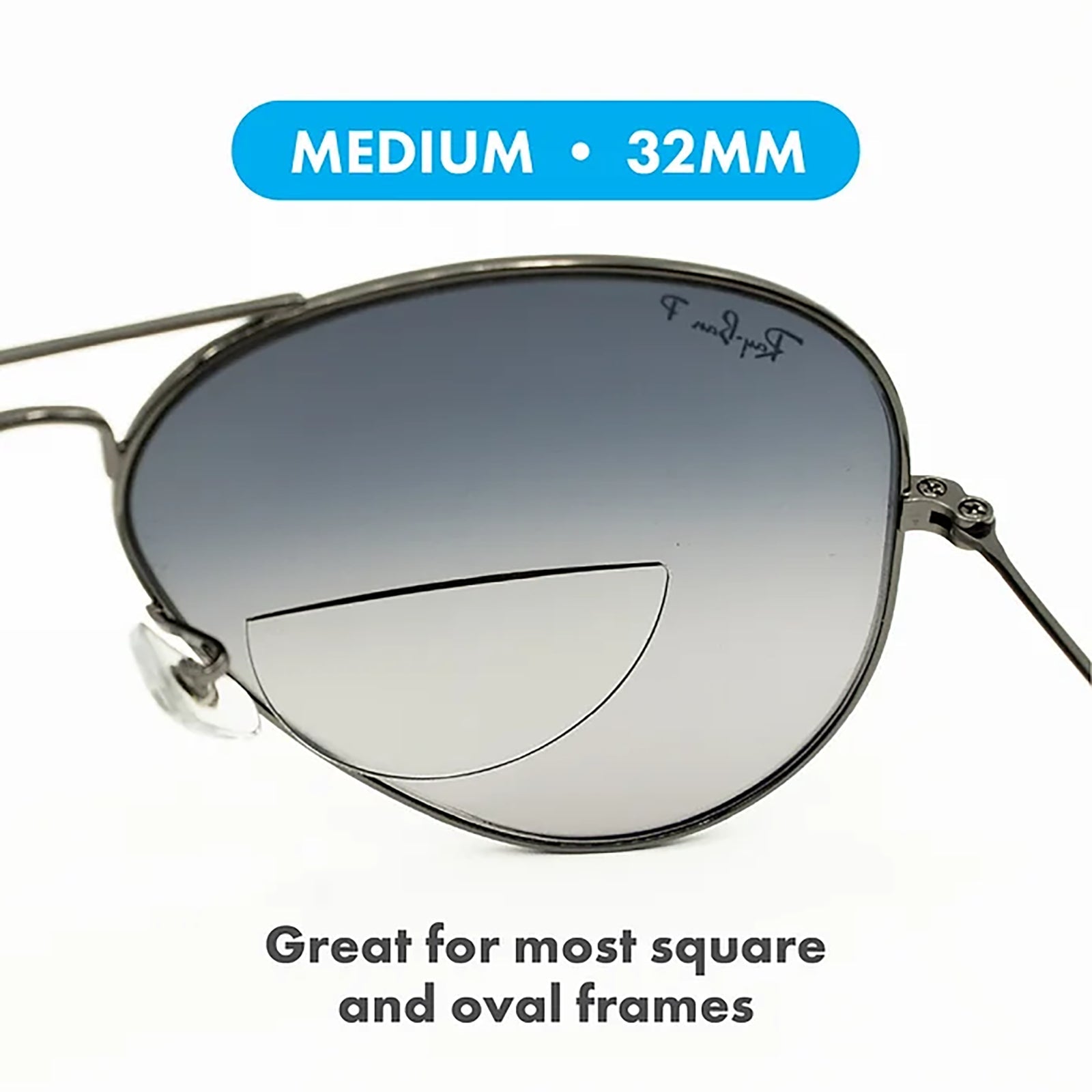 StickTite Stick - On Bifocal Lenses Medium 32mm - SunSafe Australia