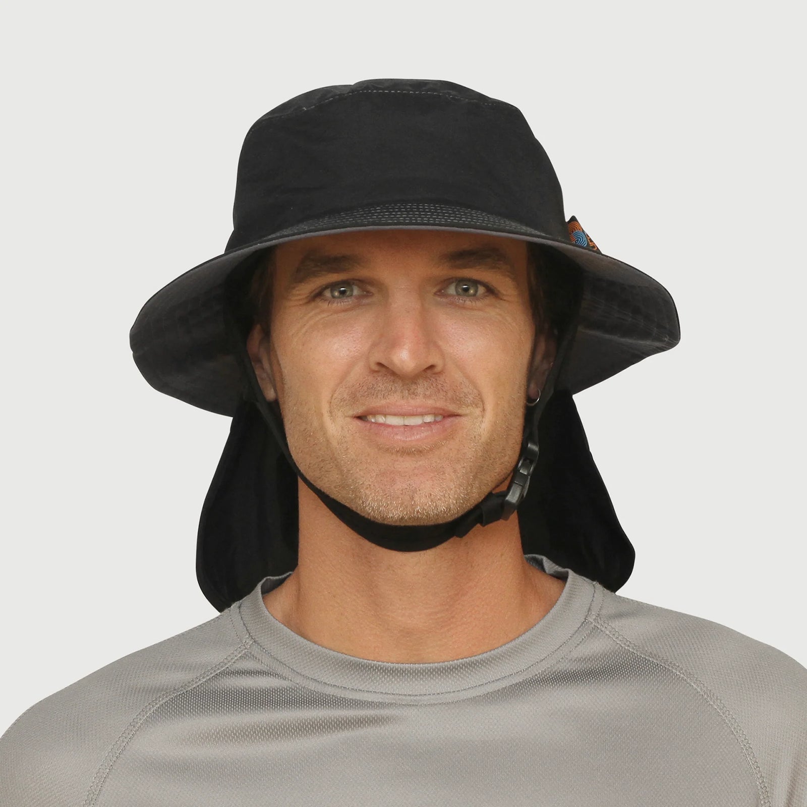 Sun Protection Australia Broad Brim Water Sports Cap UPF 50+ - SunSafe Australia