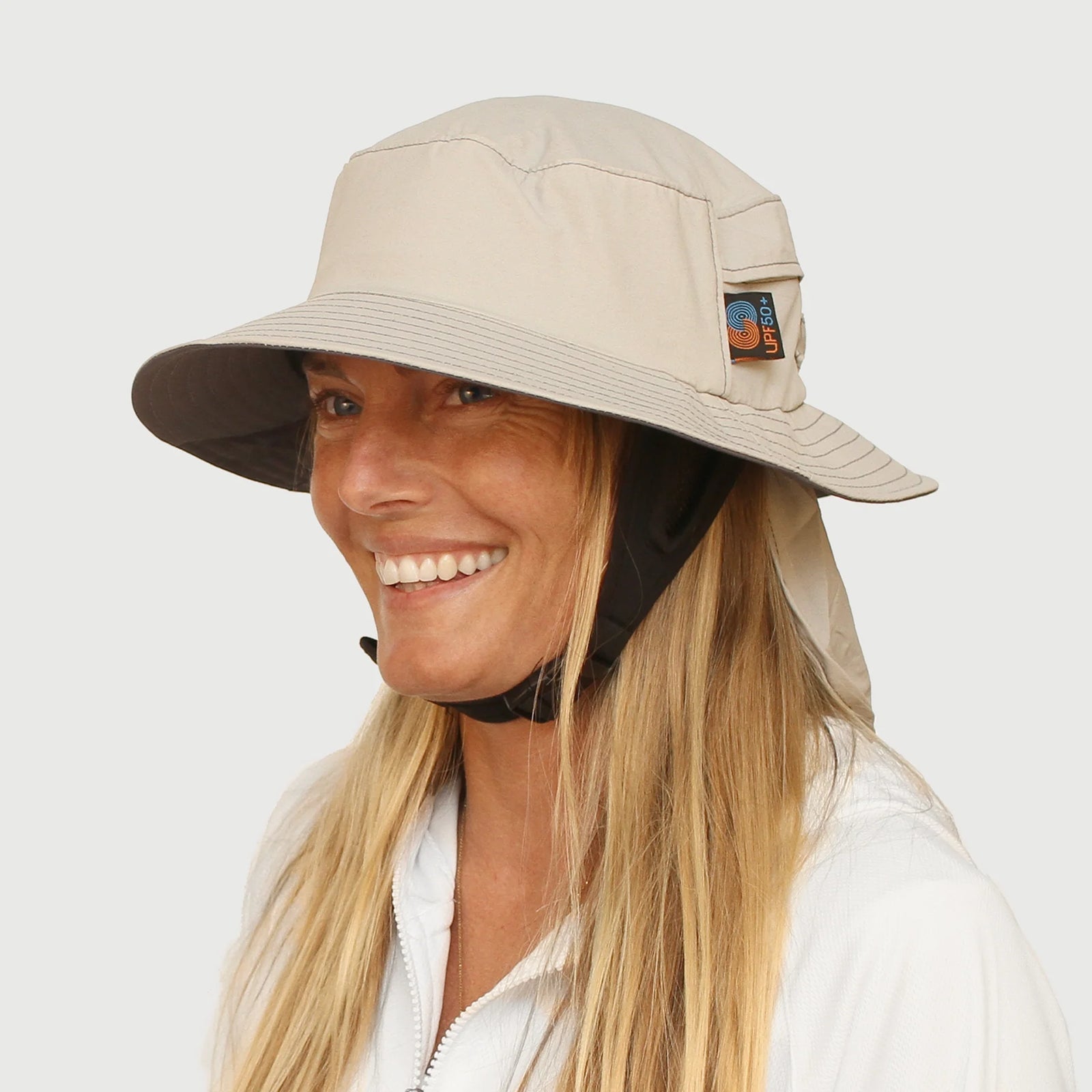 Sun Protection Australia Broad Brim Water Sports Cap UPF 50+ - SunSafe Australia