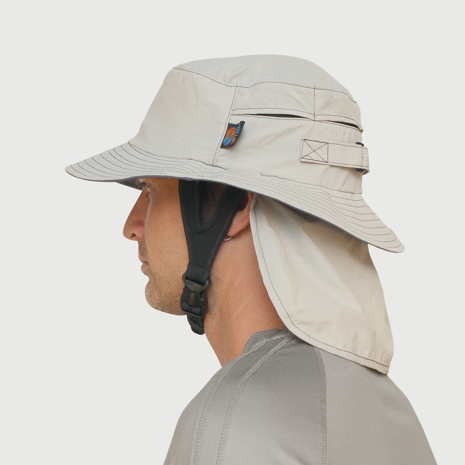 Sun Protection Australia Broad Brim Water Sports Cap UPF 50+ - SunSafe Australia