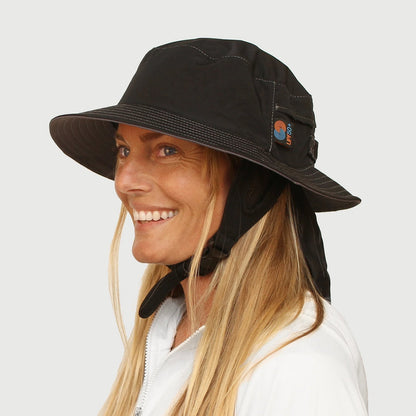 Sun Protection Australia Broad Brim Water Sports Cap UPF 50+ - SunSafe Australia