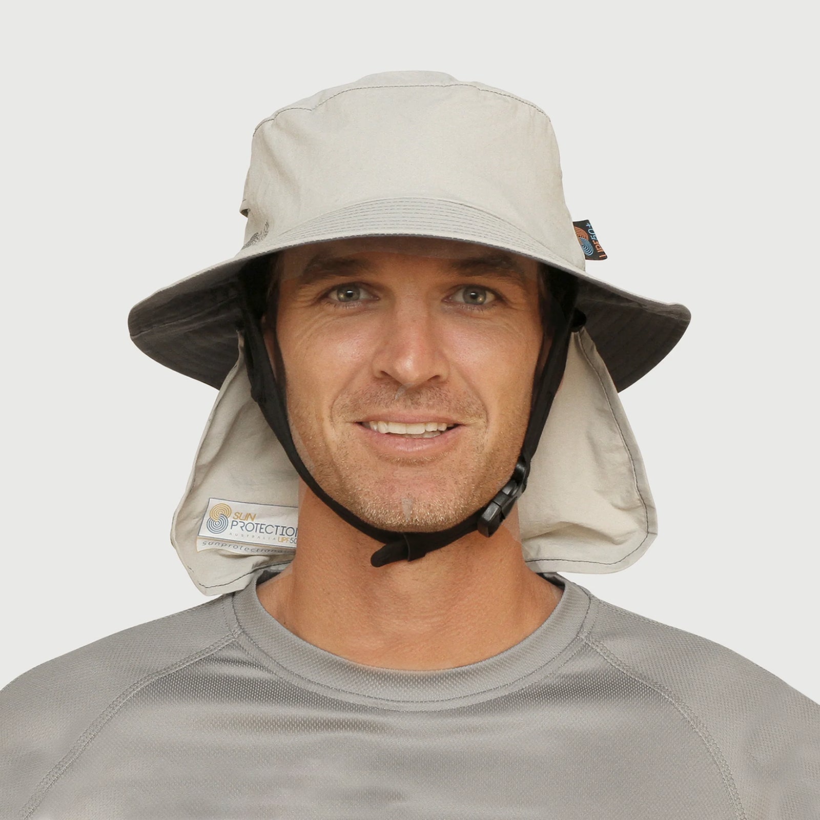 Sun Protection Australia Broad Brim Water Sports Cap UPF 50+ - SunSafe Australia