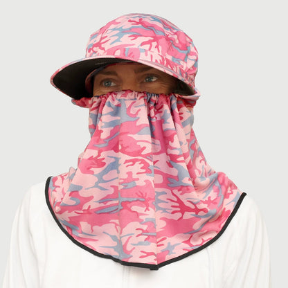 Sun Protection Australia UPF 50+ Adapt - A - Cap Camouflage - SunSafe Australia