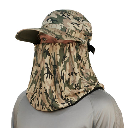 Sun Protection Australia UPF 50+ Adapt - A - Cap Camouflage - SunSafe Australia