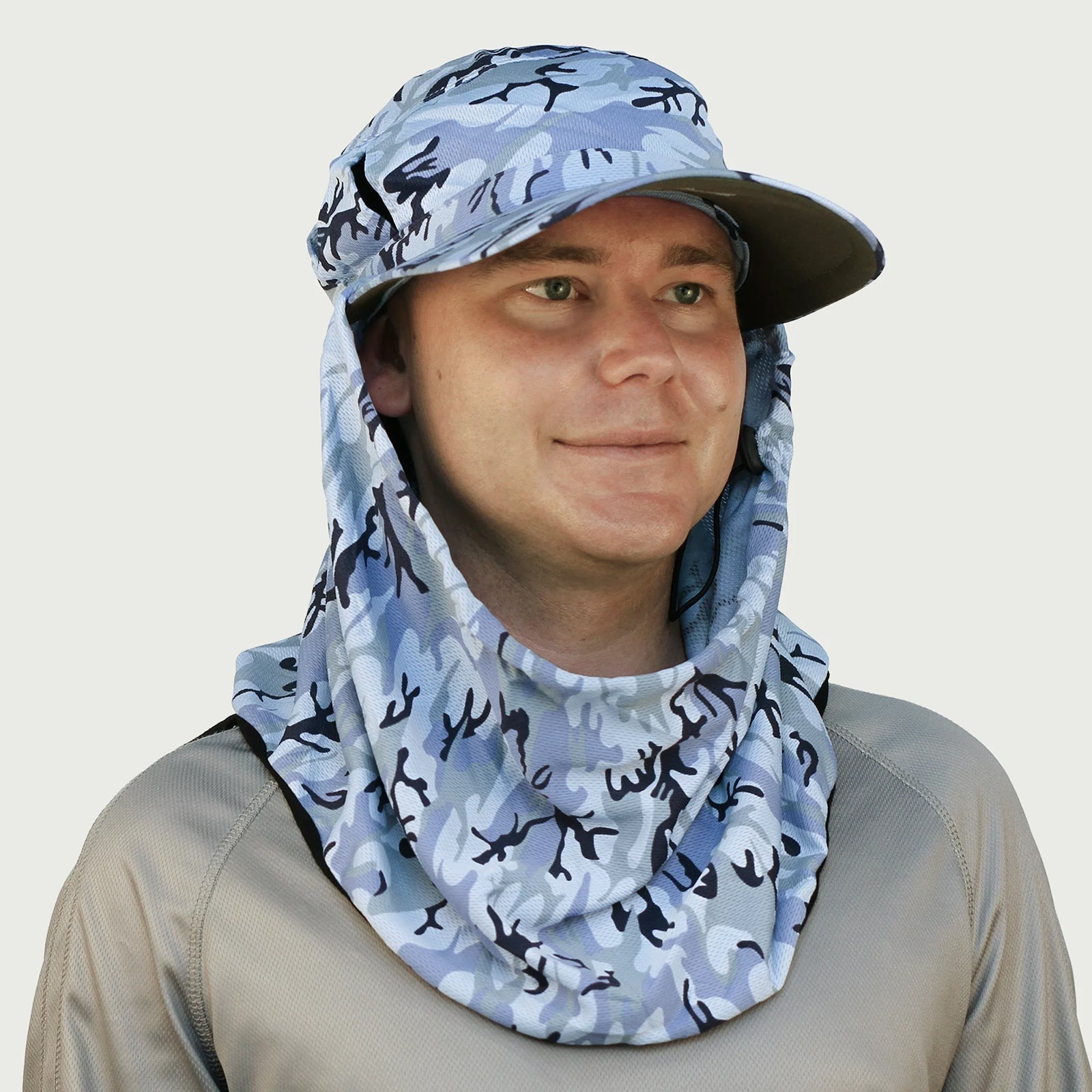 Sun Protection Australia UPF 50+ Adapt - A - Cap Camouflage - SunSafe Australia