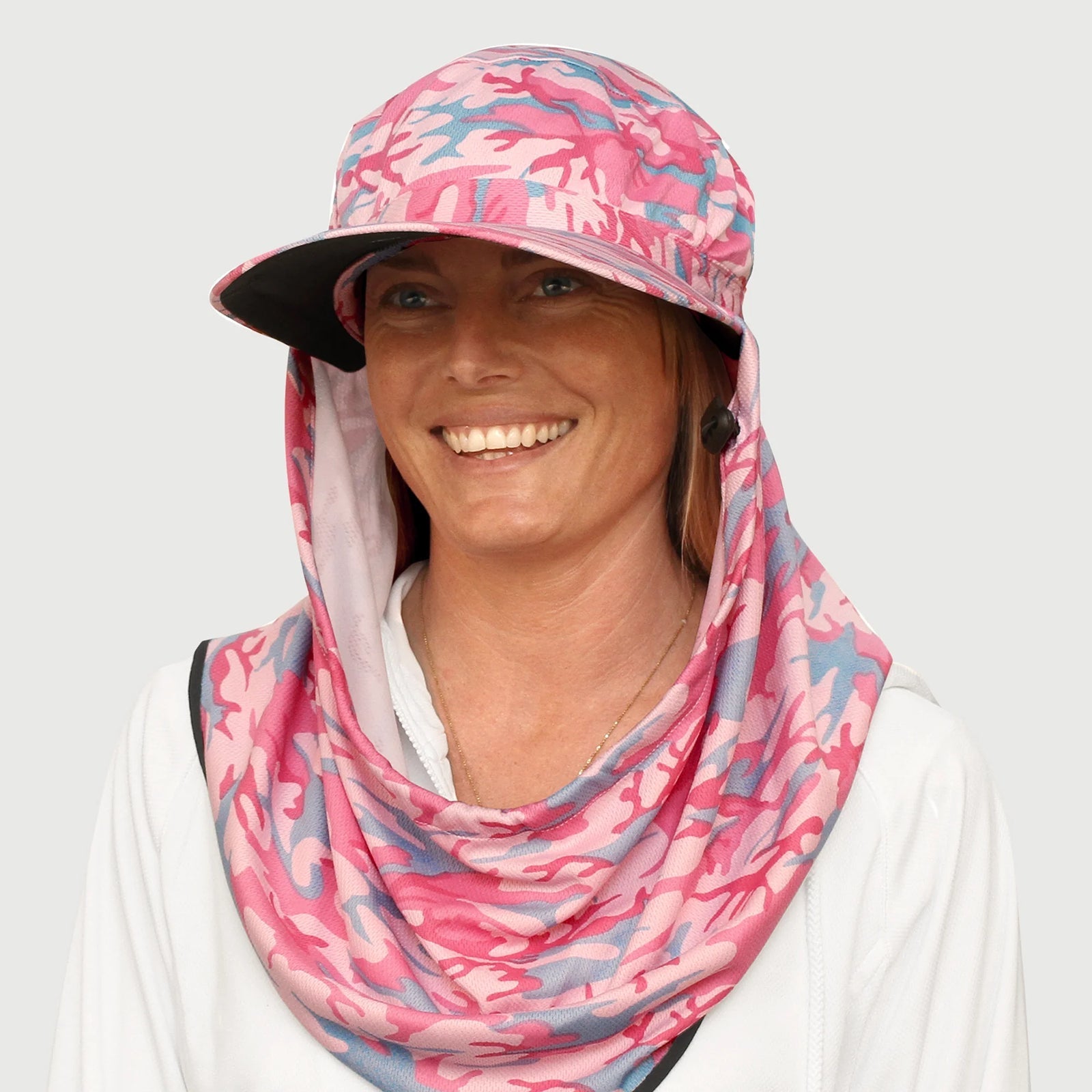 Sun Protection Australia UPF 50+ Adapt - A - Cap Camouflage - SunSafe Australia