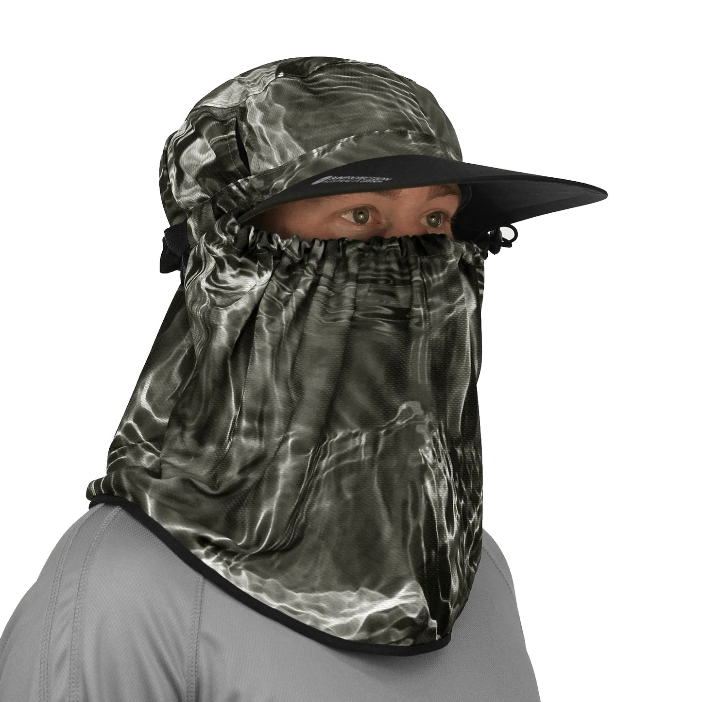 Sun Protection Australia UPF 50+ Adapt - A - Cap Water Ripple - SunSafe Australia