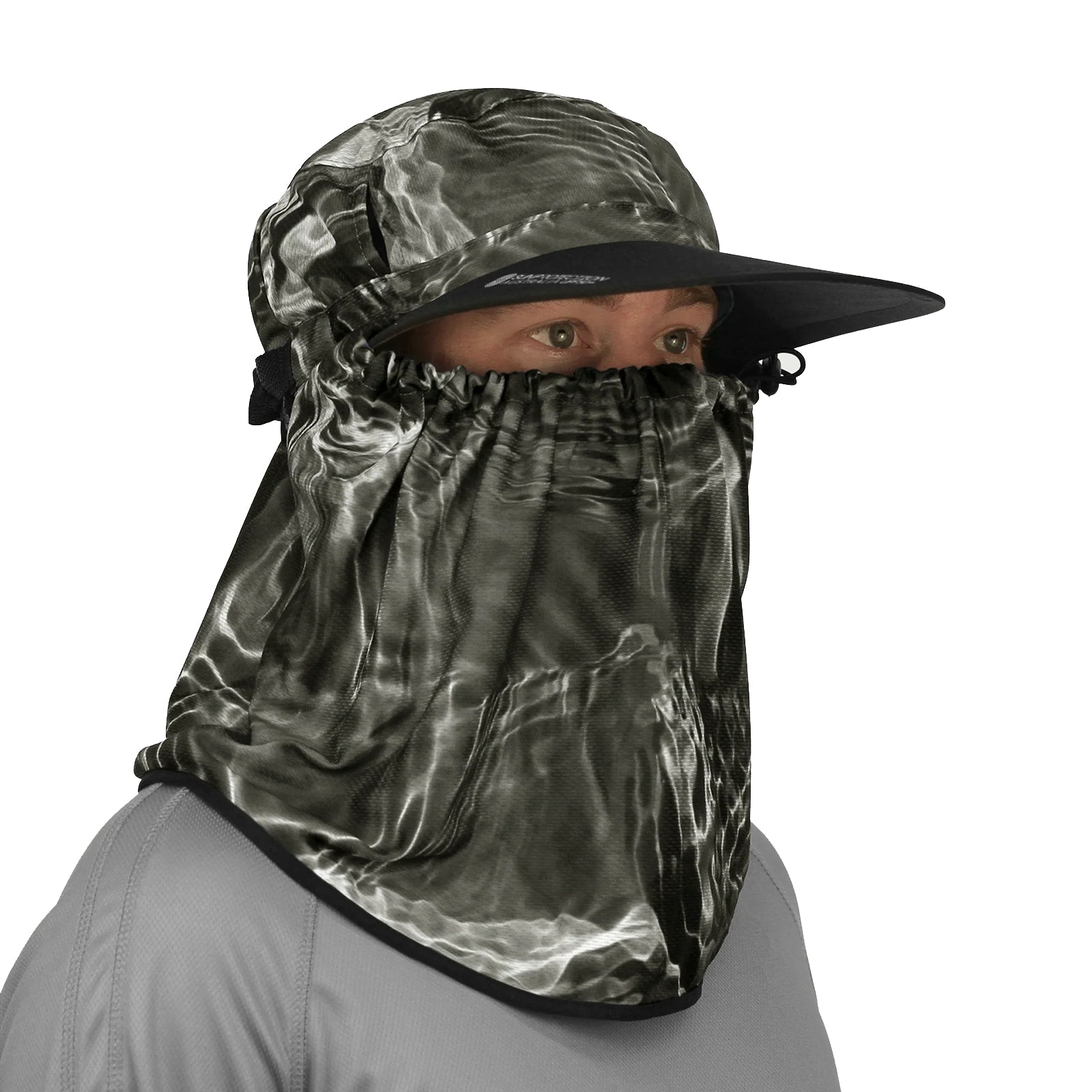 Sun Protection Australia UPF 50+ Adapt - A - Cap Water Ripple - SunSafe Australia