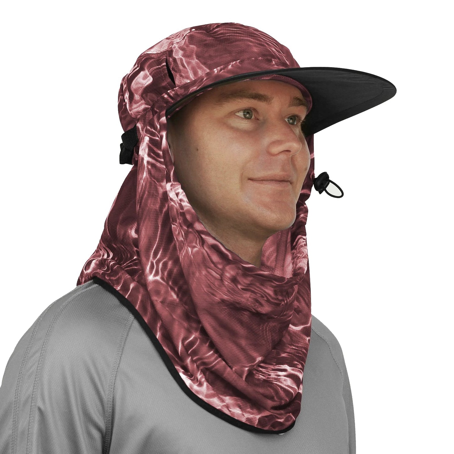 Sun Protection Australia UPF 50+ Adapt - A - Cap Water Ripple - SunSafe Australia