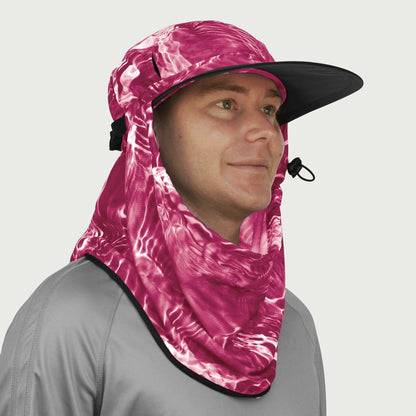 Sun Protection Australia UPF 50+ Adapt - A - Cap Water Ripple - SunSafe Australia