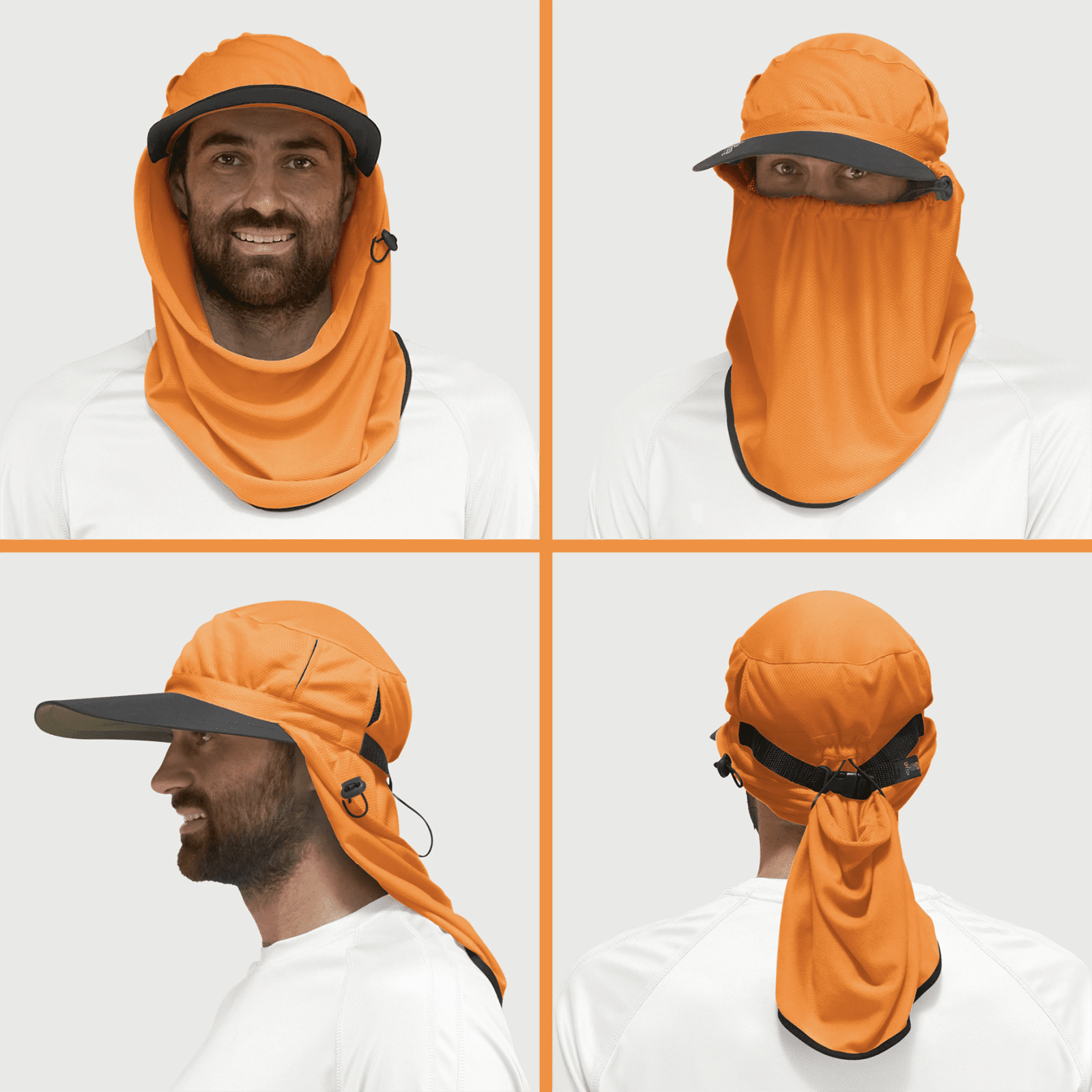 Sun Protection Australia UPF 50+ Adapt - A - Cap - SunSafe Australia