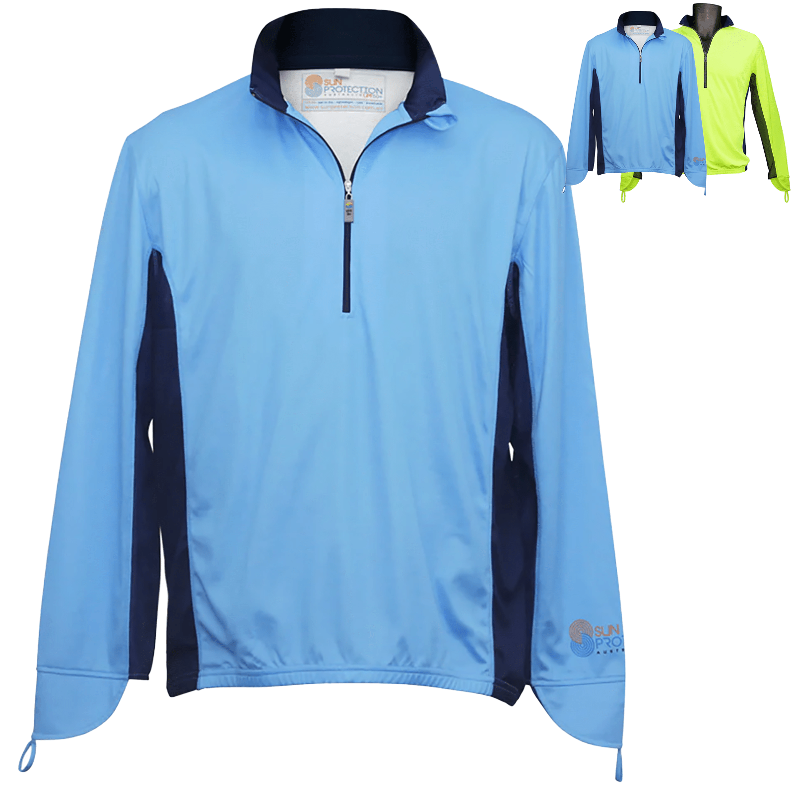 Sun Protection Australia UPF 50+ Mens Cycling Jersey - SunSafe Australia
