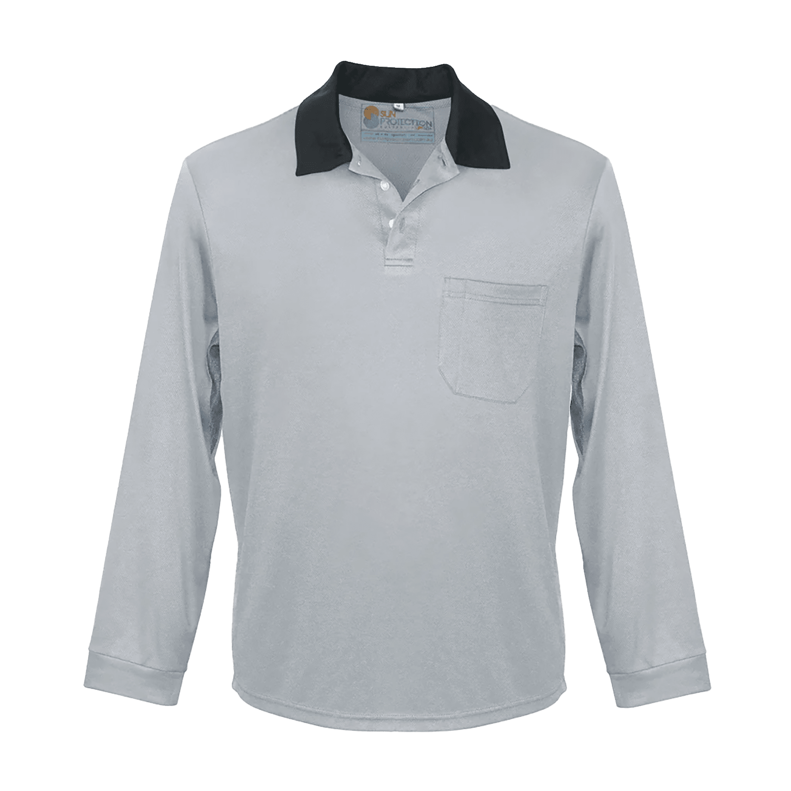 Sun Protection Australia UPF 50+ Men's Polo with Breast Pocket - SunSafe Australia