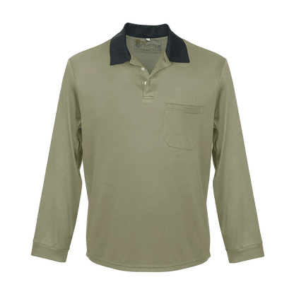 Sun Protection Australia UPF 50+ Men's Polo with Breast Pocket - SunSafe Australia