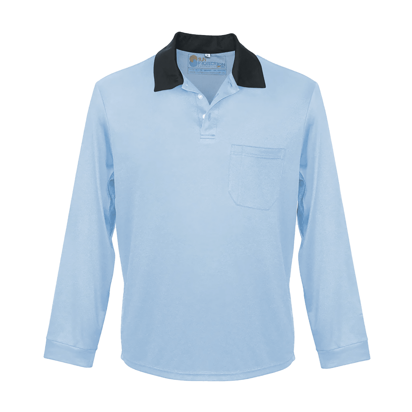 Sun Protection Australia UPF 50+ Men's Polo with Breast Pocket - SunSafe Australia