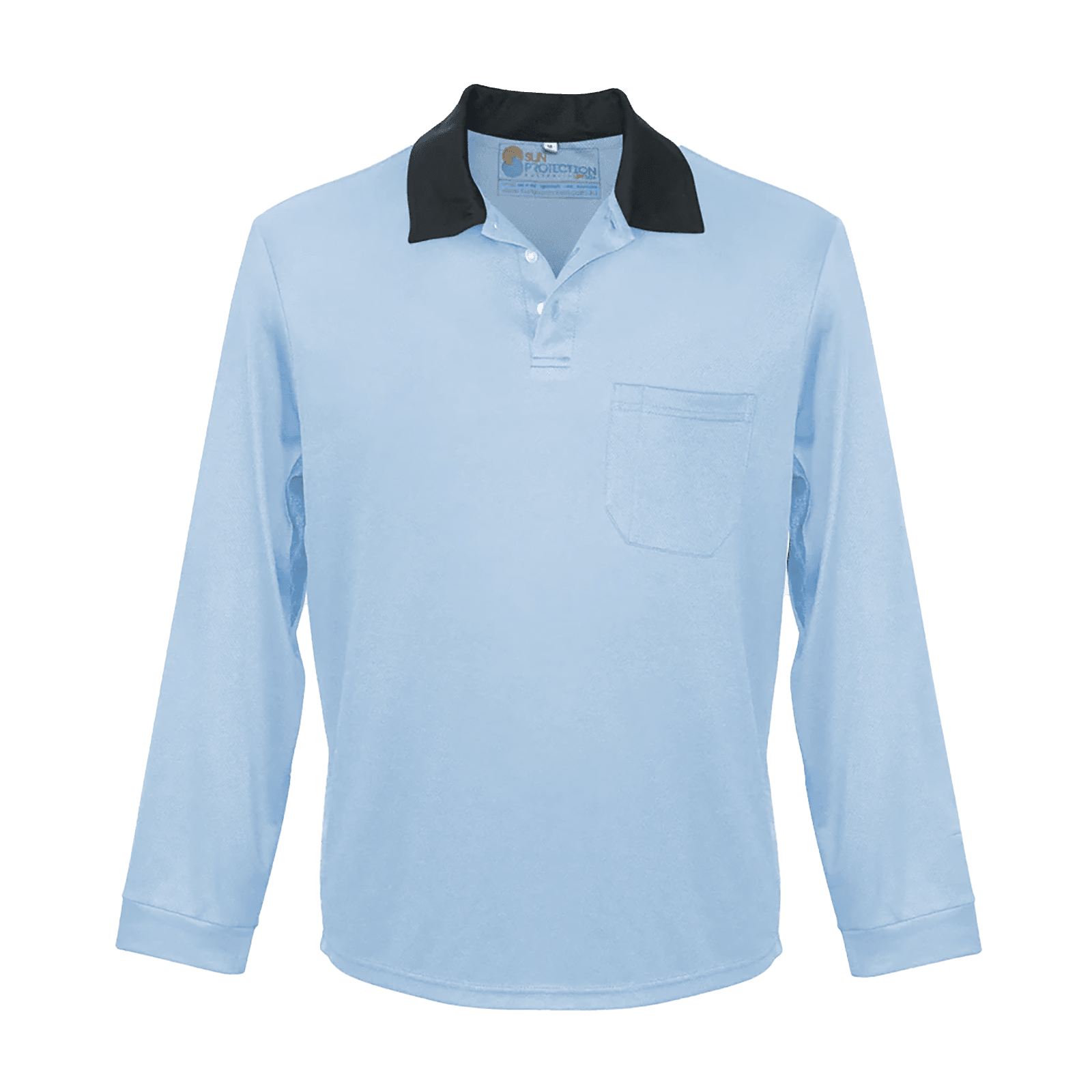 Sun Protection Australia UPF 50+ Men's Polo with Breast Pocket - SunSafe Australia