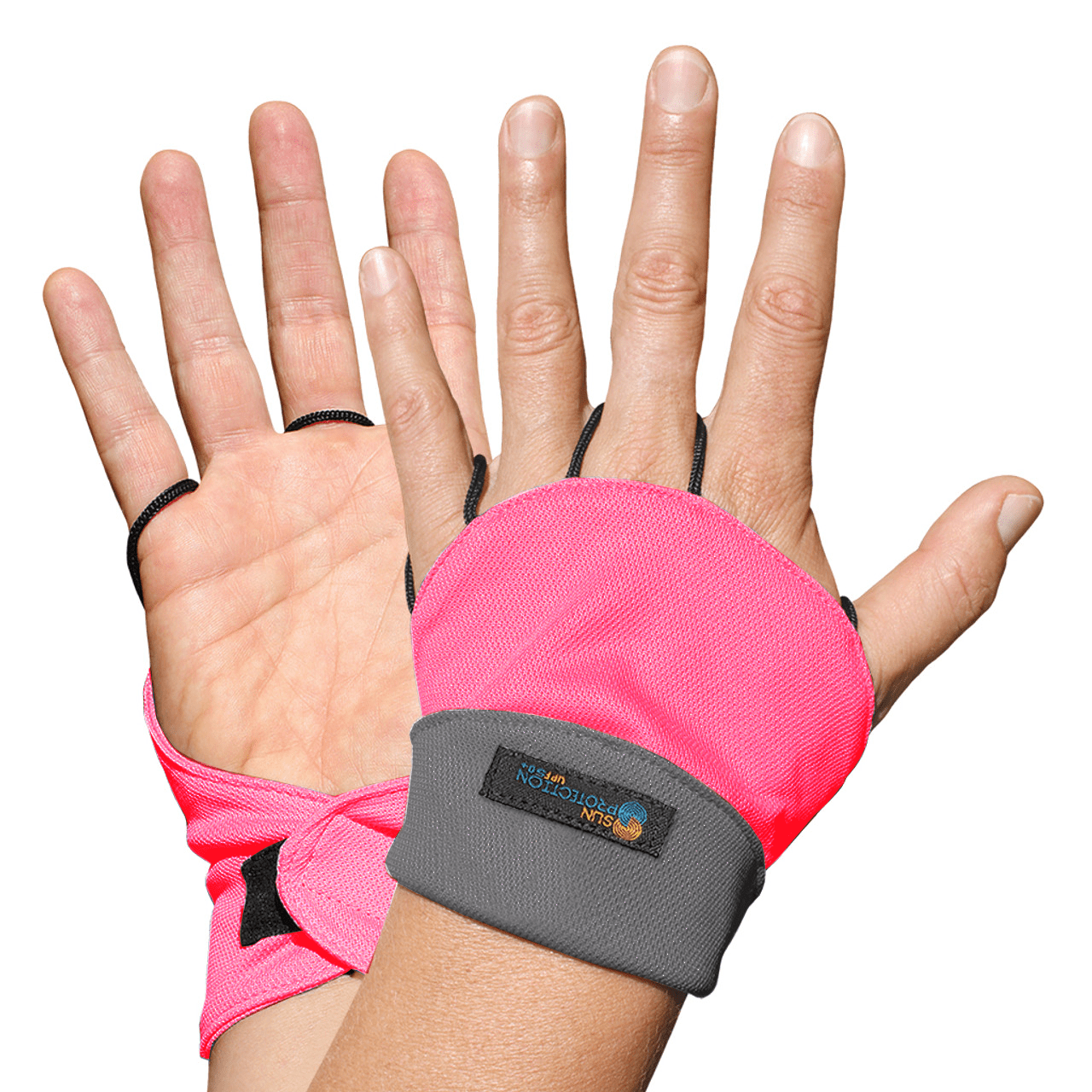Sun Protection Australia UPF 50+ Reversible Palmless Gloves - SunSafe Australia