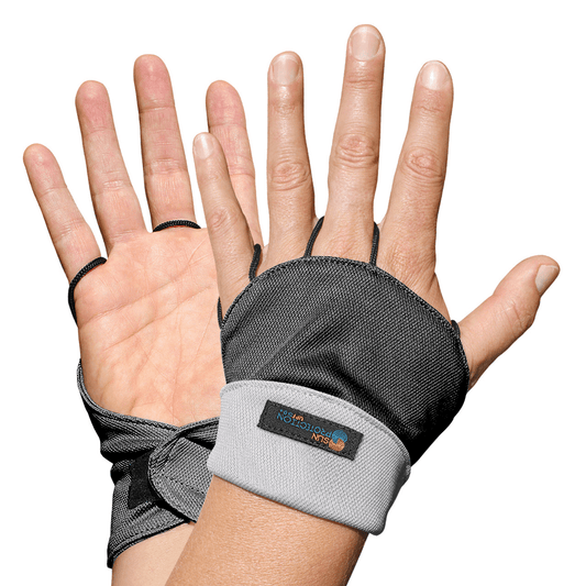 Sun Protection Australia UPF 50+ Reversible Palmless Gloves - SunSafe Australia