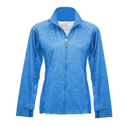 Sun Protection Australia UPF 50+ Womens Full Zip Jacket - SunSafe Australia