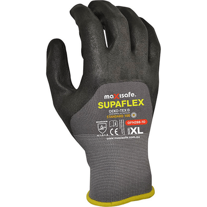 Supaflex GFN288 Glove with 3/4 Micro Foam Coating – EN388 Certified - SunSafe Australia