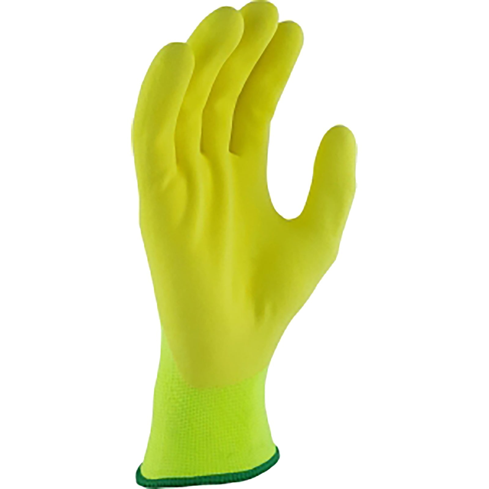 SupaFlex Hi - Vis Yellow Glove GFH217 – Breathable Micro Foam Coated Glove - SunSafe Australia