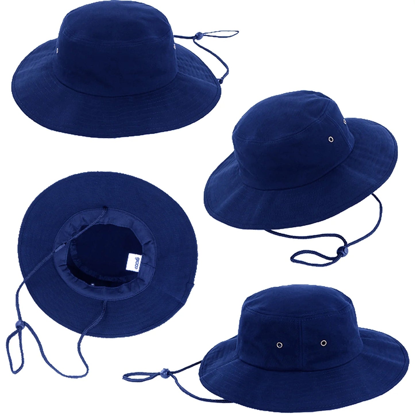 Surf Hat Unisex UPF 50+ AH707 100% Cotton - SunSafe Australia