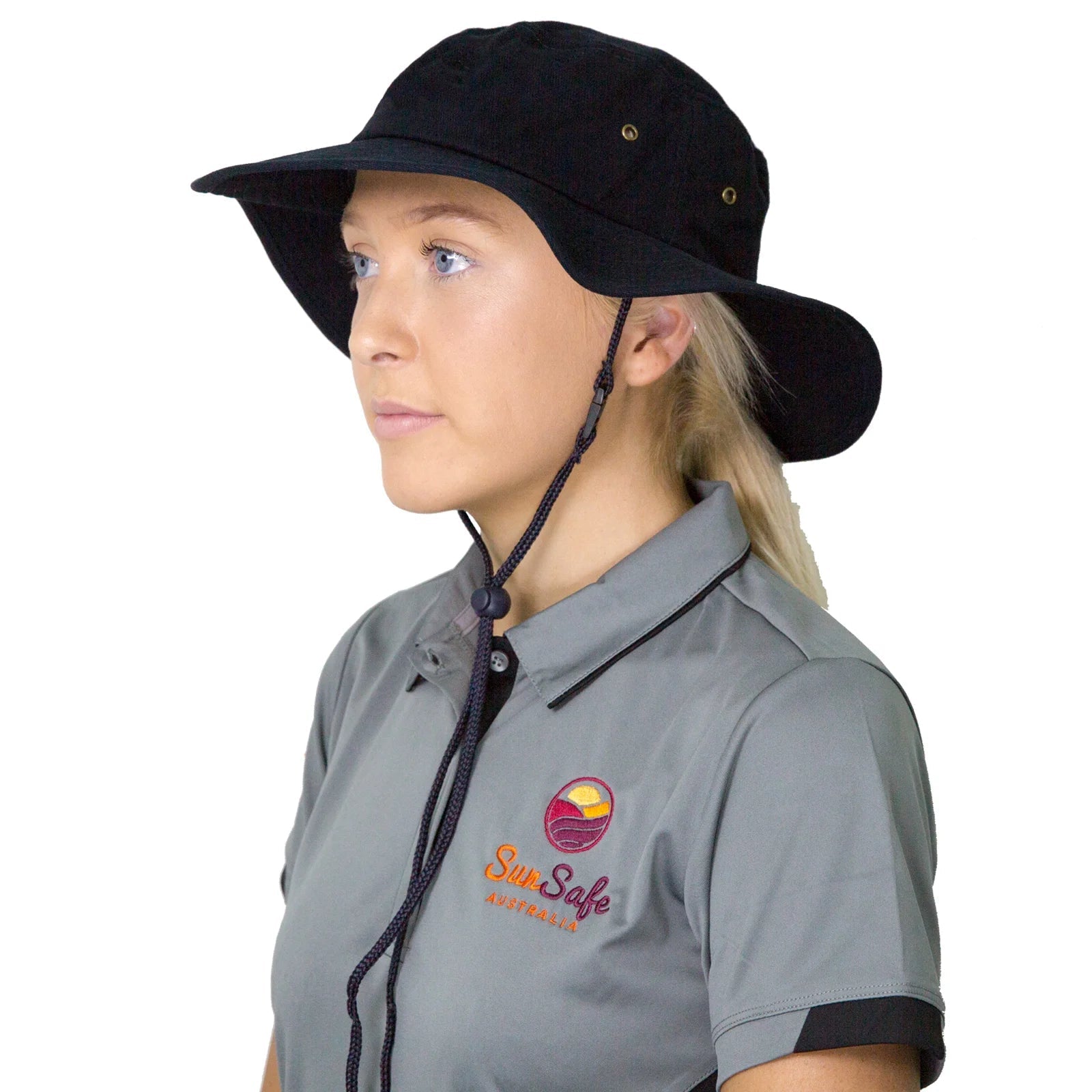 Surf Hat Unisex UPF 50+ AH707 100% Cotton - SunSafe Australia