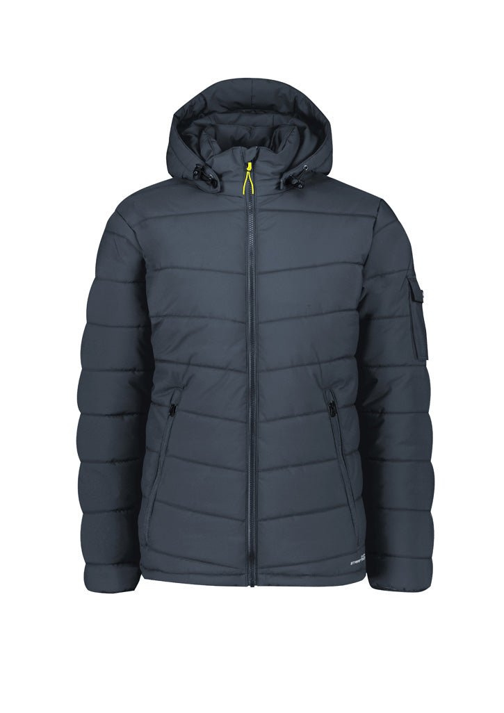 Syzmik Unisex Streetworx Hooded Puffer Jacket - SunSafe Australia
