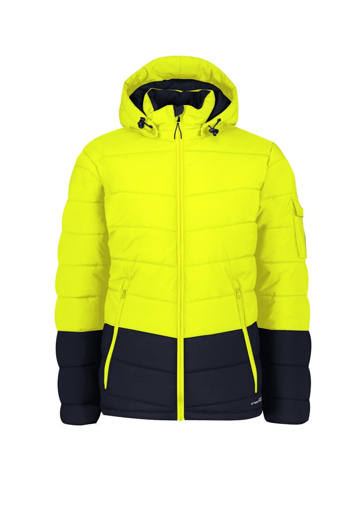 Syzmik Unisex Streetworx Hooded Puffer Jacket - SunSafe Australia