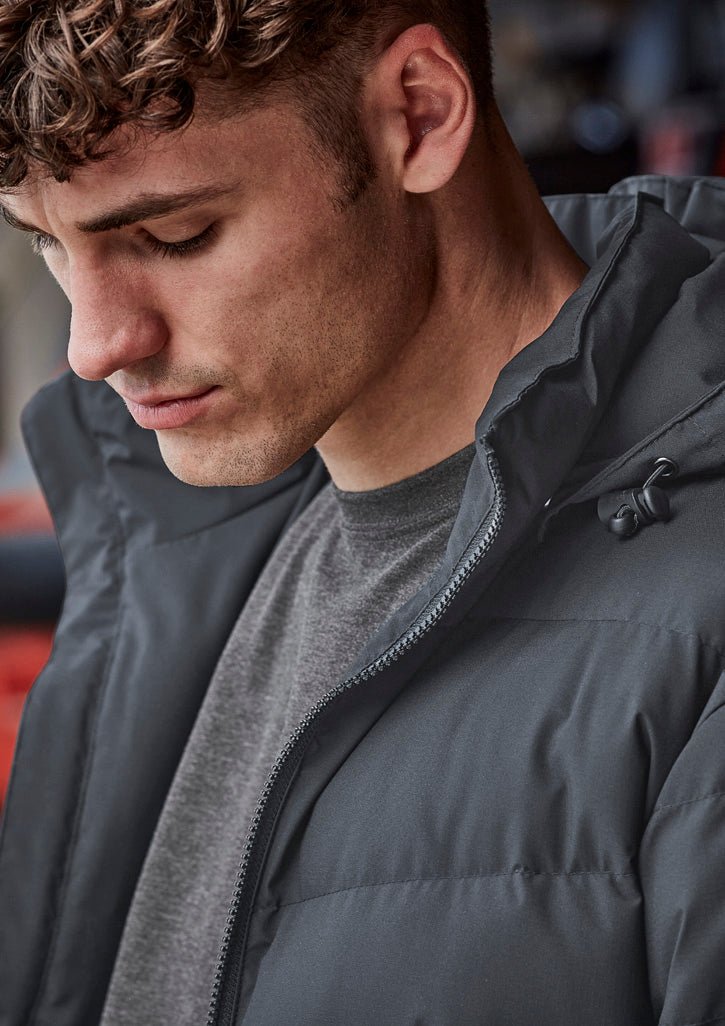 Syzmik Unisex Streetworx Hooded Puffer Jacket - SunSafe Australia