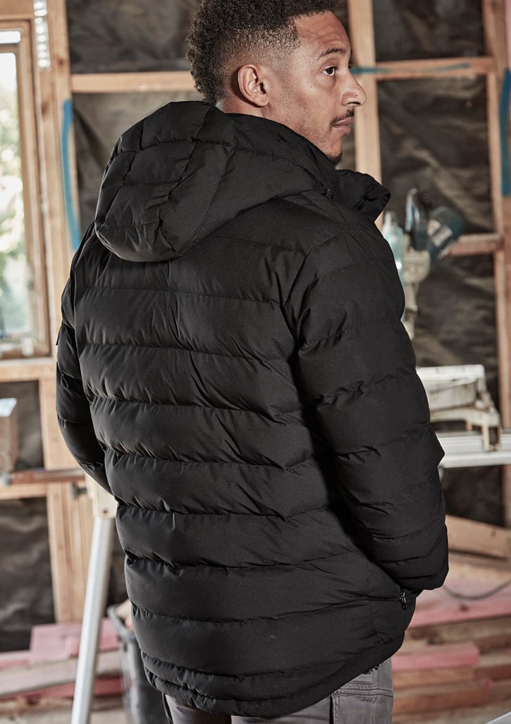 Syzmik Unisex Streetworx Hooded Puffer Jacket - SunSafe Australia