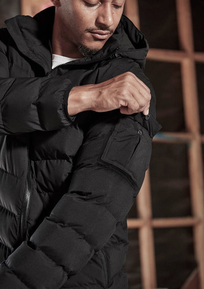 Syzmik Unisex Streetworx Hooded Puffer Jacket - SunSafe Australia