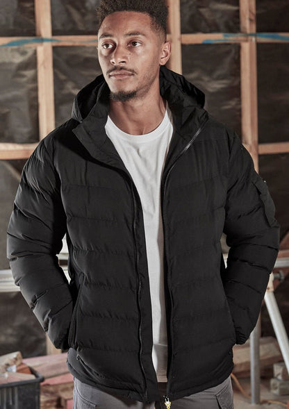 Syzmik Unisex Streetworx Hooded Puffer Jacket - SunSafe Australia