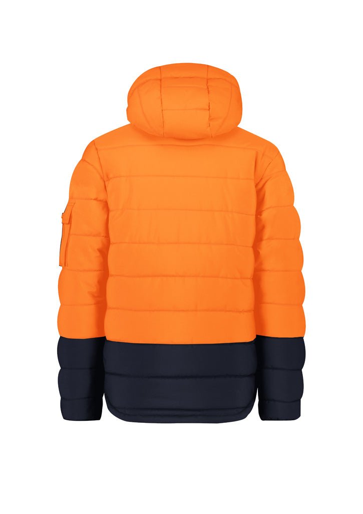 Syzmik Unisex Streetworx Hooded Puffer Jacket - SunSafe Australia
