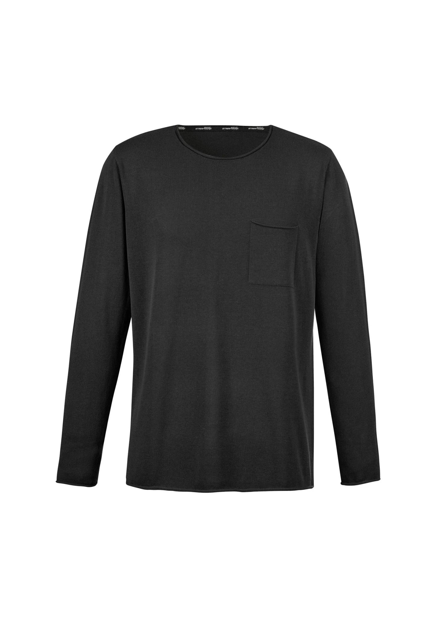 Syzmik Unisex Streetworx Heritage Pullover ZT830 in Black