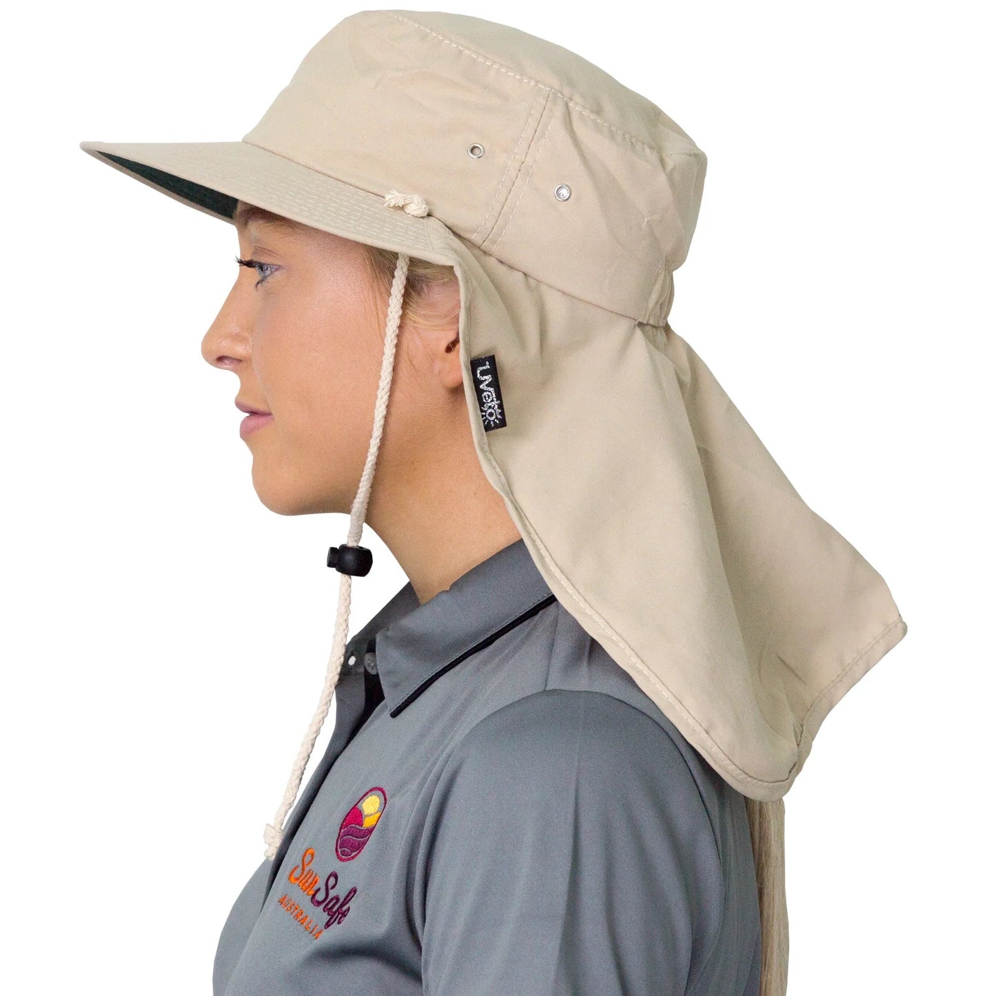 Tammin Hat with Flap UVeto Australia - SunSafe Australia