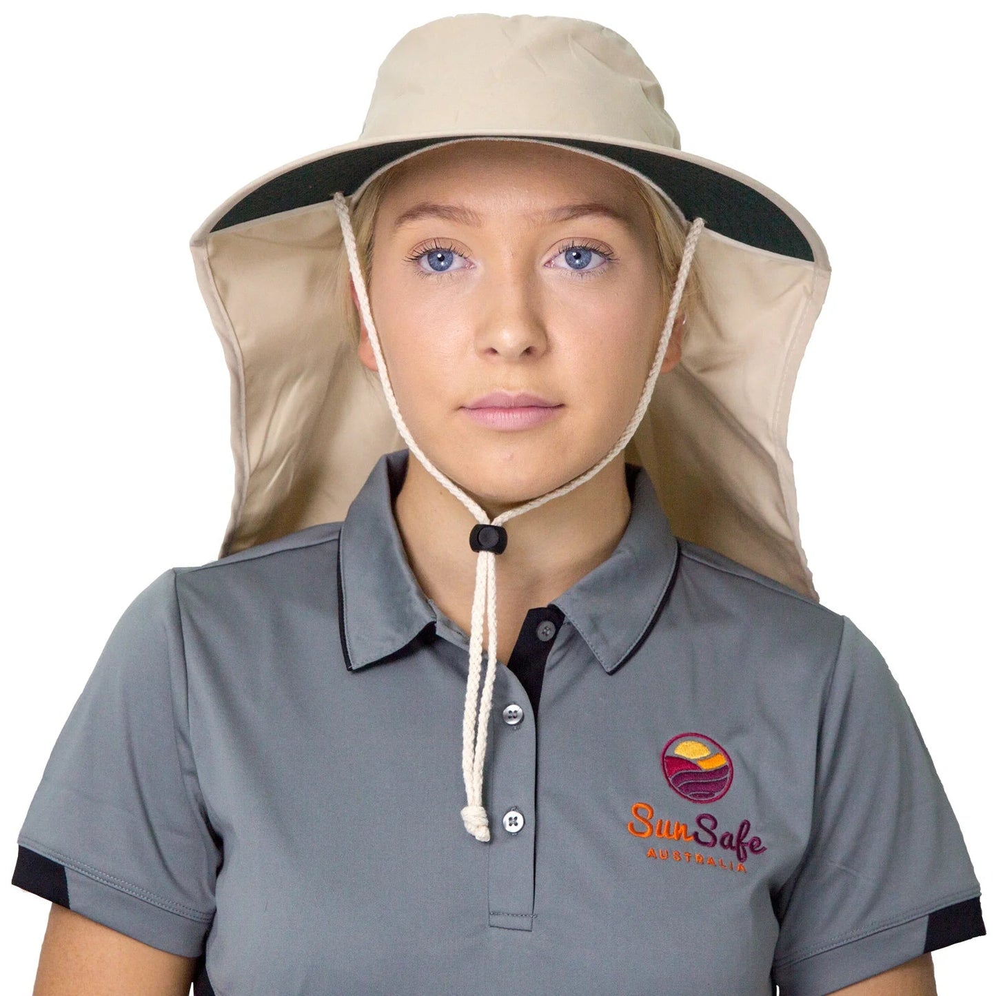 Tammin Hat with Flap UVeto Australia - SunSafe Australia