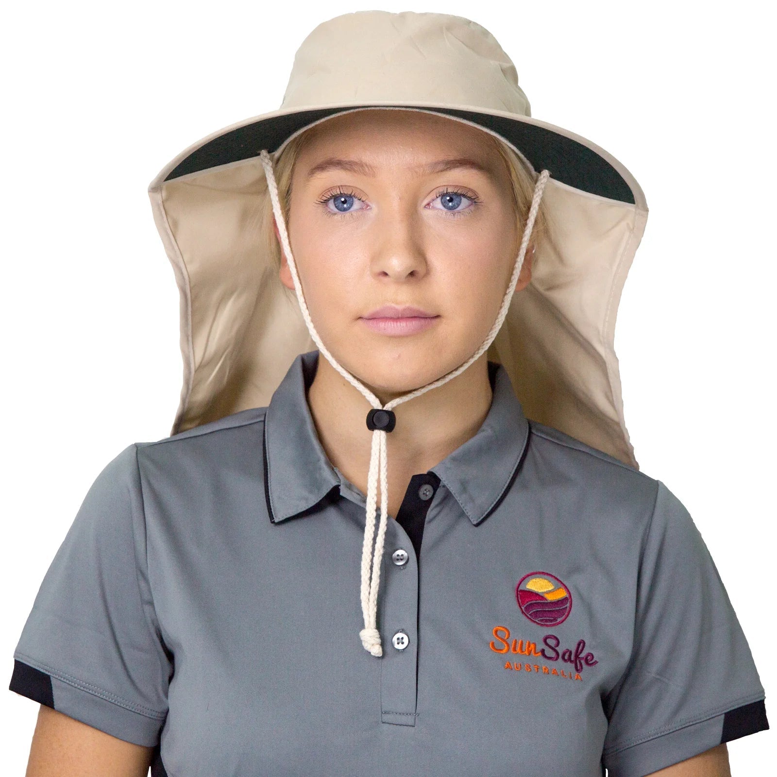 Tammin Hat with Flap UVeto Australia - SunSafe Australia